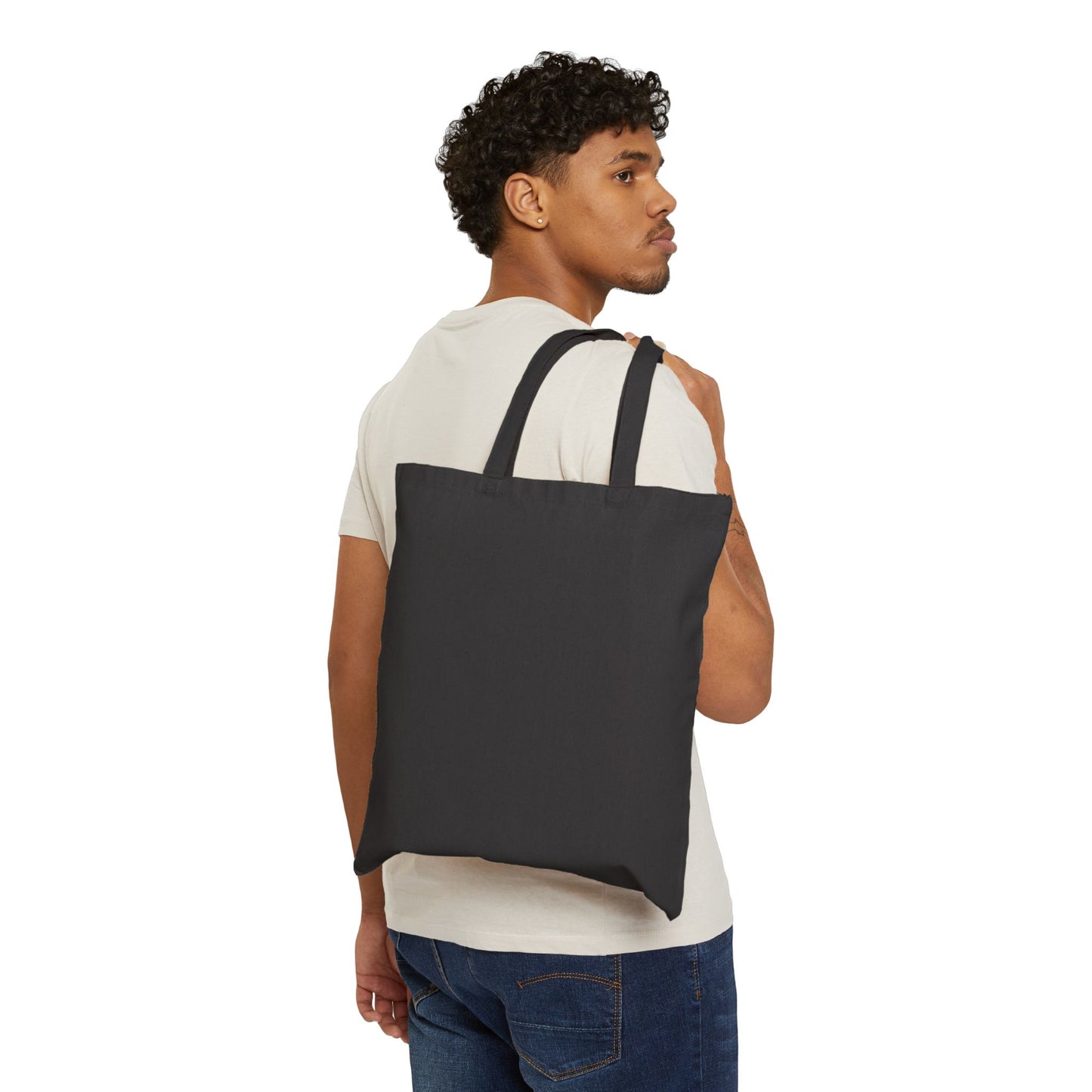 EQLaterl Waveforms Cotton Canvas Tote Bag